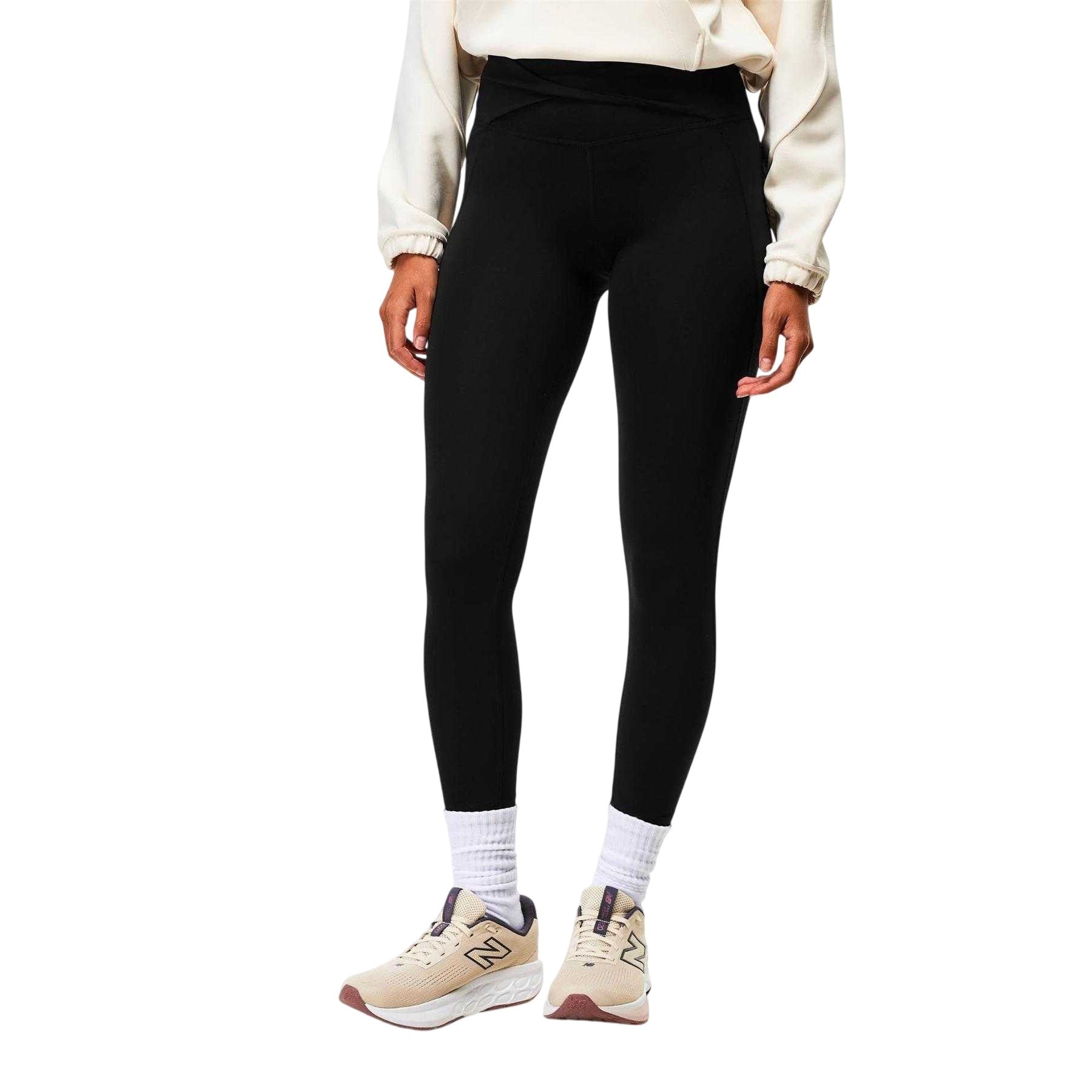 Black - Lifestyle - Sweaty Betty Womens-Ladies Twist Waist Fitted Leggings