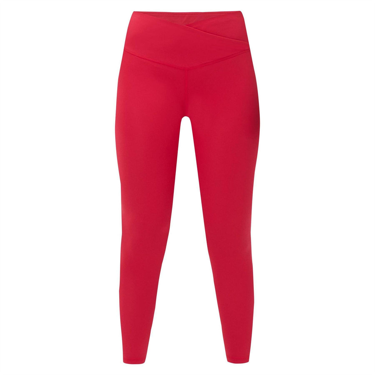 Crimson Red - Front - Sweaty Betty Womens-Ladies Twist Waist Fitted Leggings