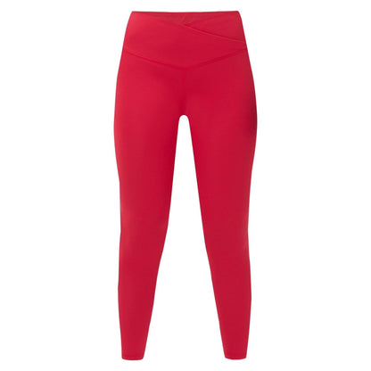 Crimson Red - Front - Sweaty Betty Womens-Ladies Twist Waist Fitted Leggings