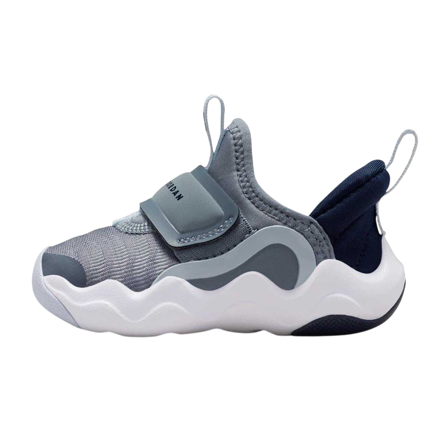 Cool Grey - Side - Air Baby Air Jordan Easy On 23-7 Mesh Trainers