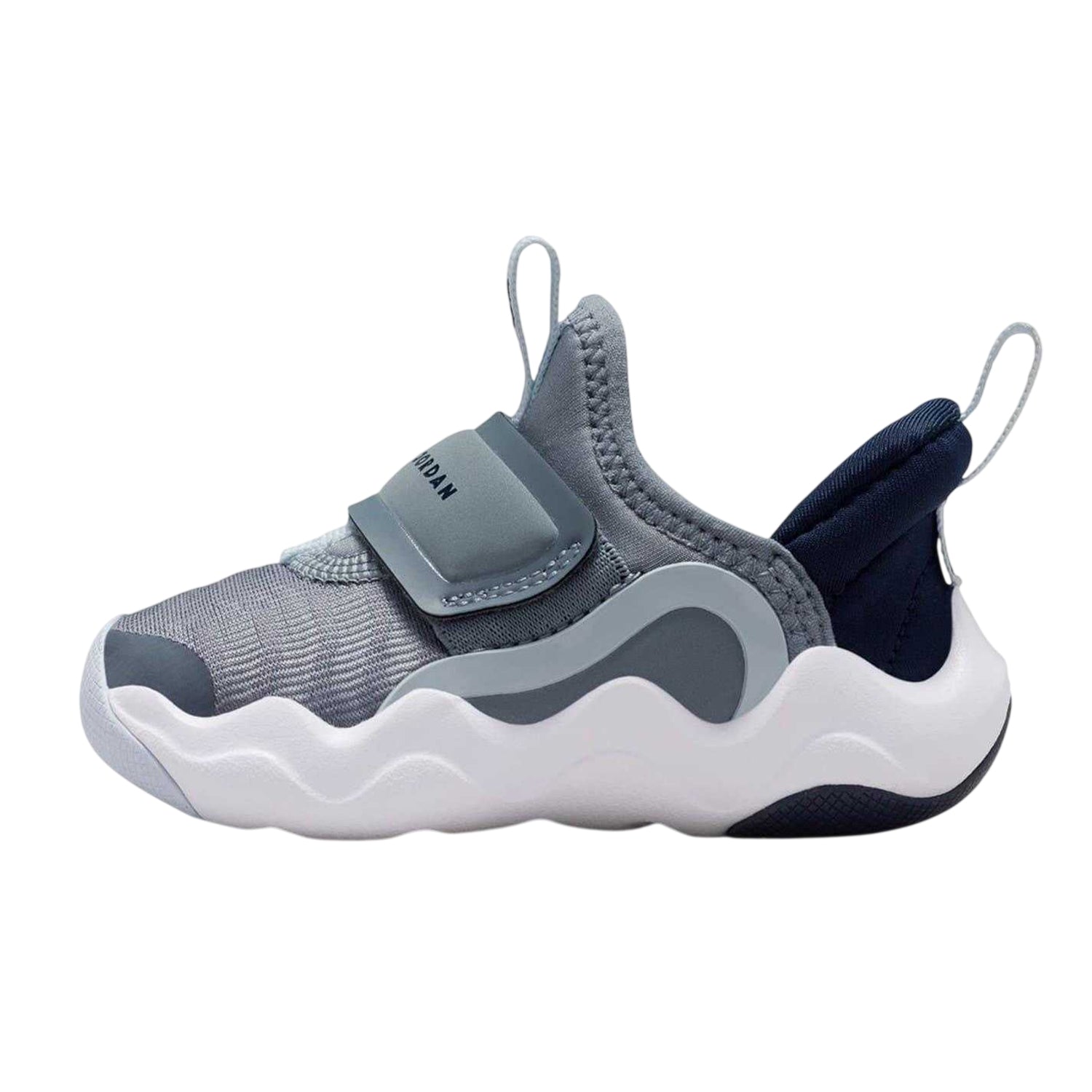 Cool Grey - Side - Air Baby Air Jordan Easy On 23-7 Mesh Trainers