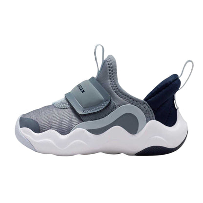Cool Grey - Side - Air Baby Air Jordan Easy On 23-7 Mesh Trainers
