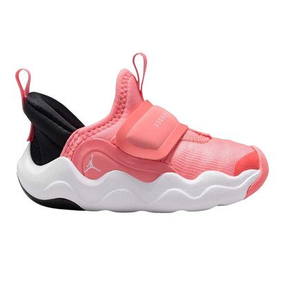 Pink Glaze - Front - Air Baby Air Jordan Easy On 23-7 Mesh Trainers