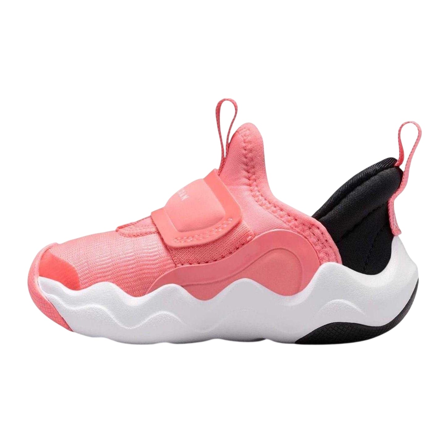 Pink Glaze - Side - Air Baby Air Jordan Easy On 23-7 Mesh Trainers