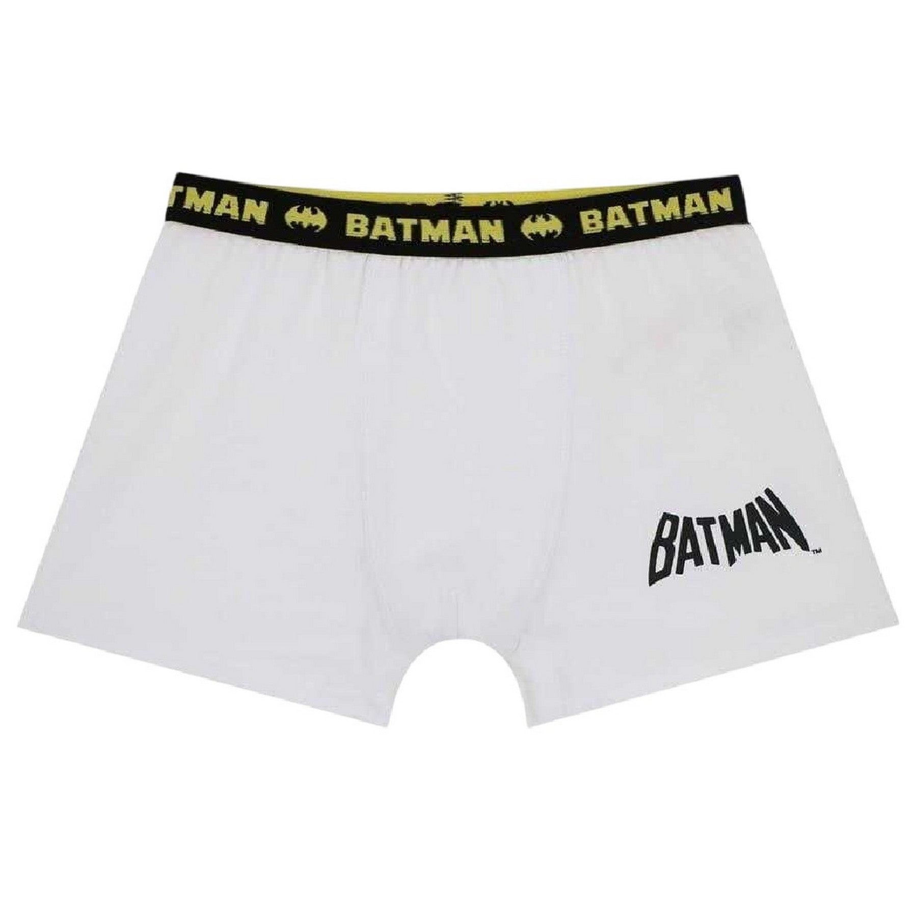 Black-Yellow - Lifestyle - Batman Boys Batman Cotton Boxer Briefs (Pack of 3)