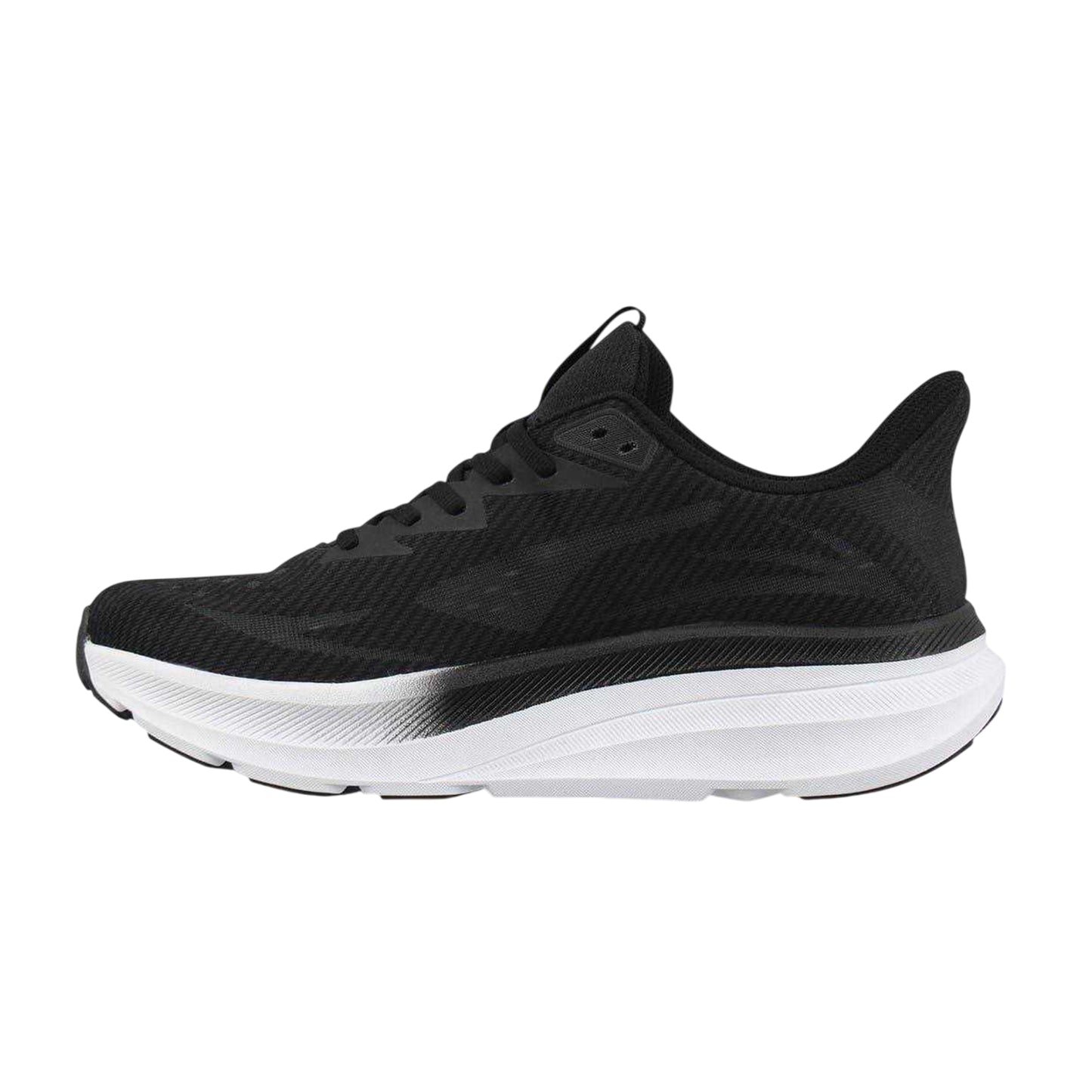 Black-White - Back - Aintree Mens Aintree Athletic Cushioned Trainers