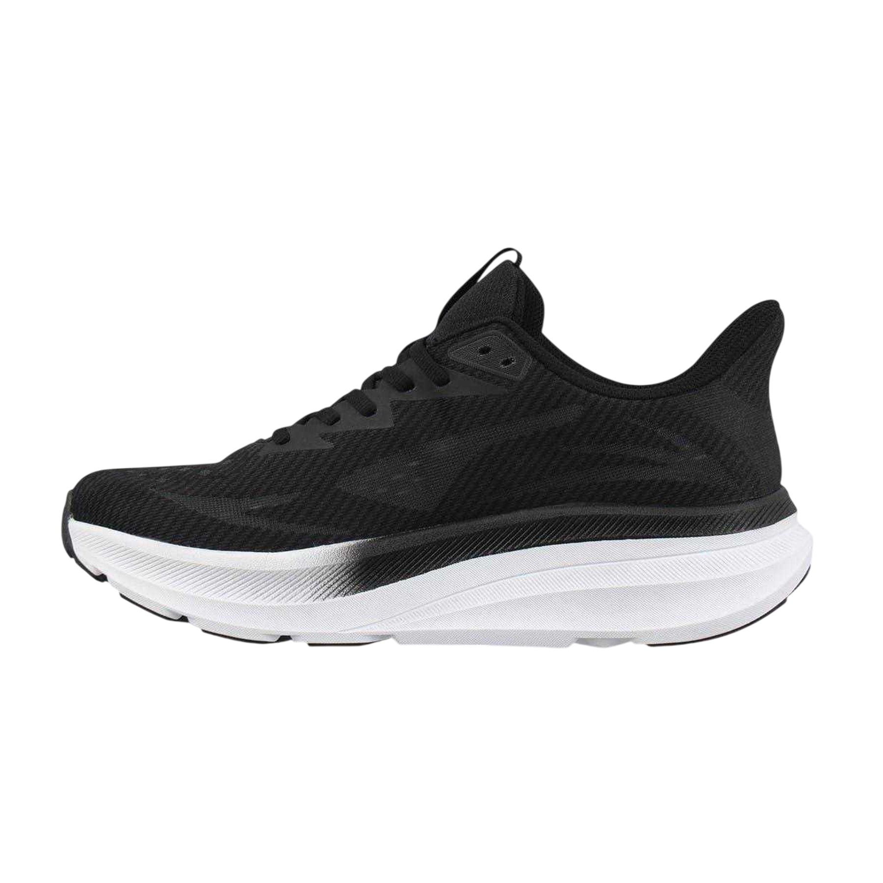 Black-White - Back - Aintree Mens Aintree Athletic Cushioned Trainers