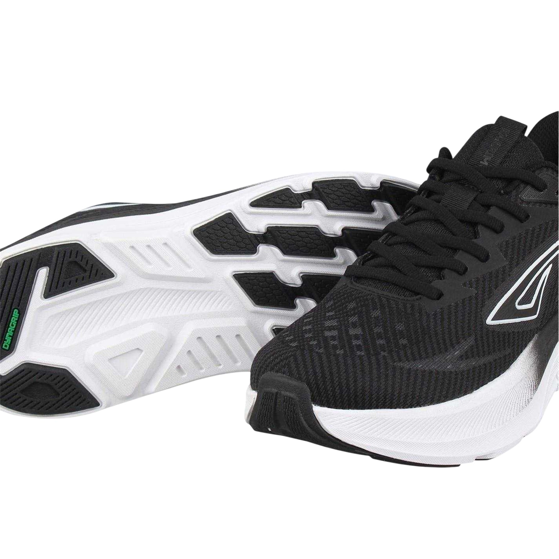 Black-White - Side - Aintree Mens Aintree Athletic Cushioned Trainers