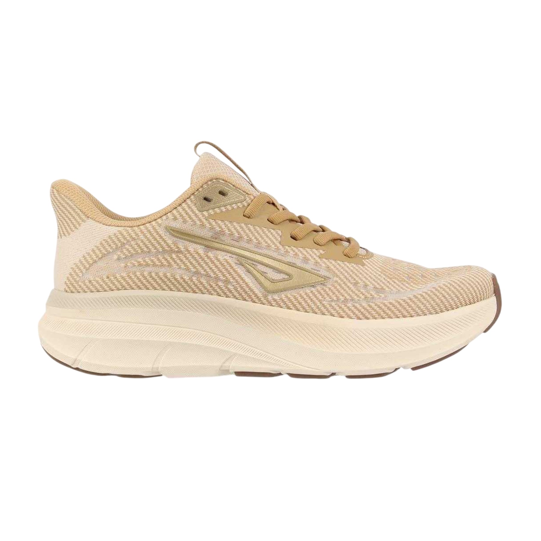 Caramel-Oat - Front - Aintree Mens Aintree Athletic Cushioned Trainers