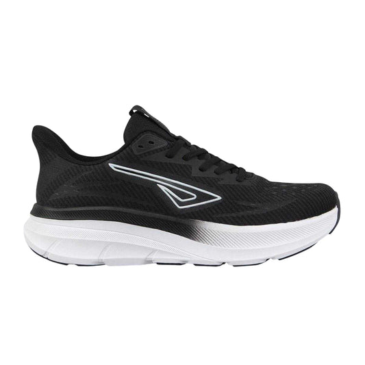 Black-White - Front - Aintree Mens Aintree Athletic Cushioned Trainers