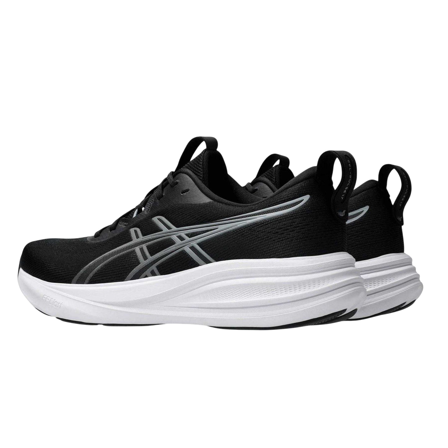 Black - Back - Asics Mens Gel-Pulse Trainers