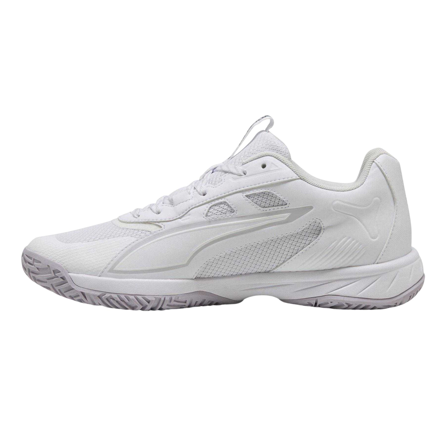 White-Lilac - Back - Puma Womens-Ladies Accelerate Pro Handball Trainers