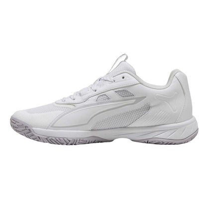 White-Lilac - Back - Puma Womens-Ladies Accelerate Pro Handball Trainers