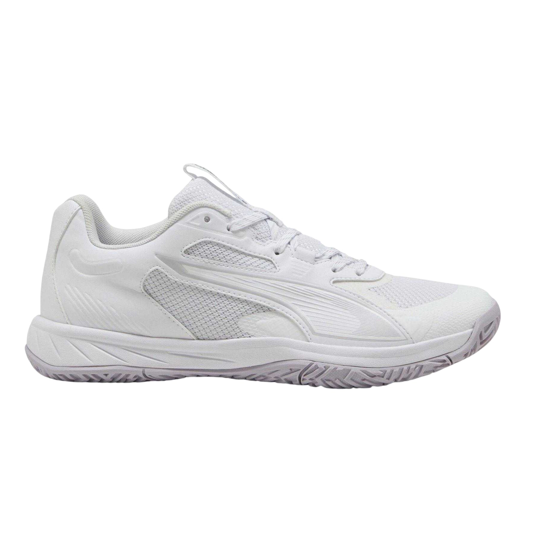 White-Lilac - Front - Puma Womens-Ladies Accelerate Pro Handball Trainers