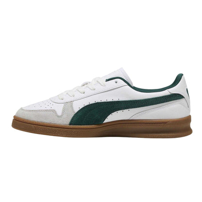 Puma White - Back - Puma Unisex Adult Leather Flat Trainers