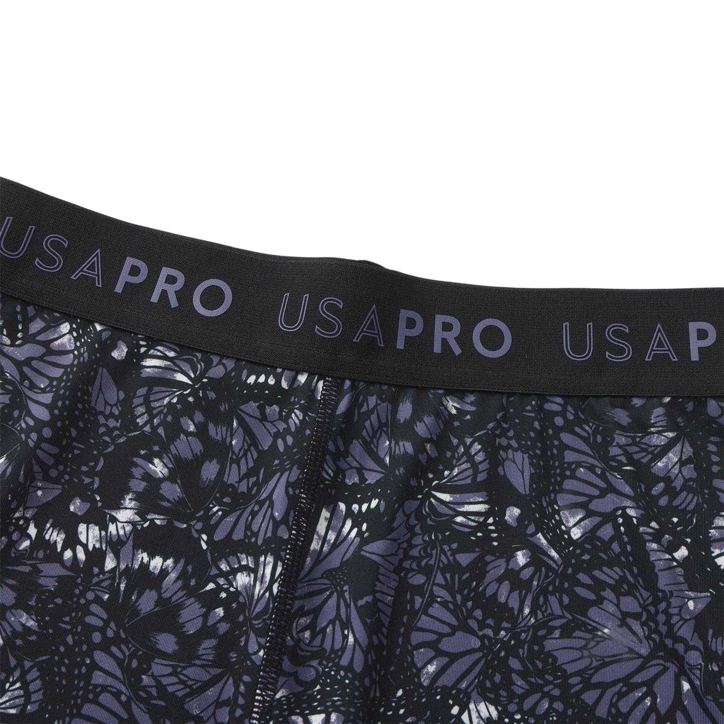 Black - Lifestyle - USA Pro Girls Butterflies Shorts