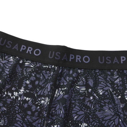 Black - Lifestyle - USA Pro Girls Butterflies Shorts