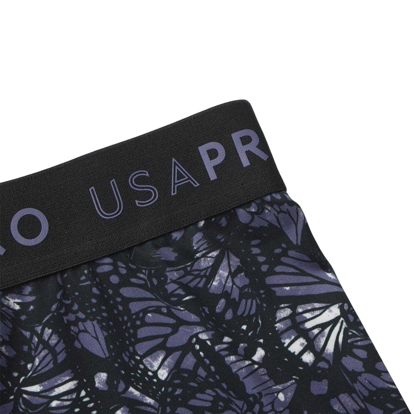 Black - Pack Shot - USA Pro Girls Butterflies Shorts