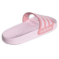 Pink - Back - Adidas Unisex Adult Adilette Shower Sliders