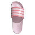 Pink - Side - Adidas Unisex Adult Adilette Shower Sliders
