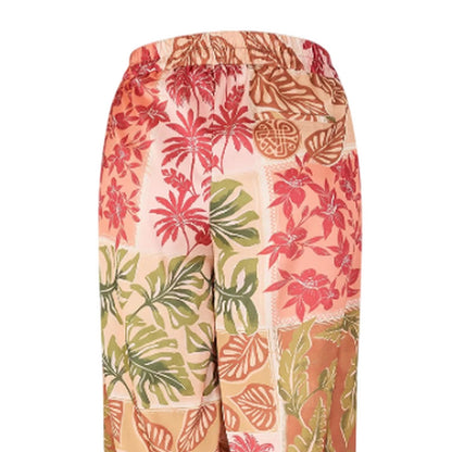 Multicoloured - Lifestyle - Biba Womens-Ladies Patchwork Wide Leg Trousers