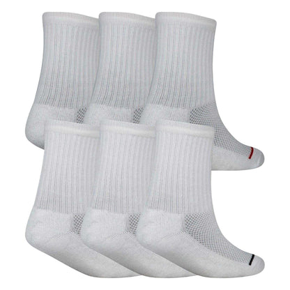 White - Back - Nike Childrens-Kids Legend Logo Crew Socks (Pack of 6)