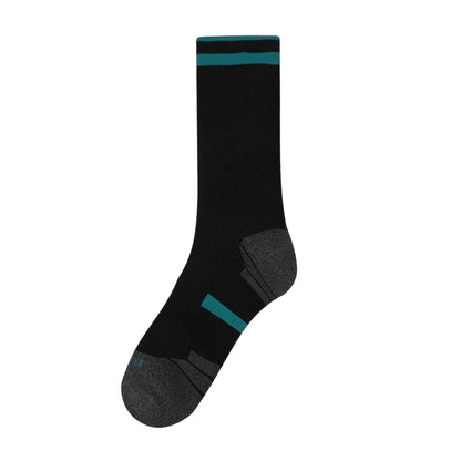 Black - Back - Karrimor Mens Striped Waterproof Crew Socks