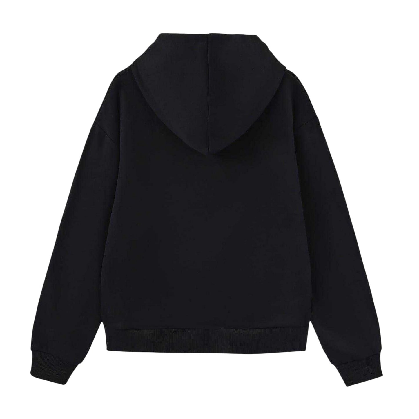 Black - Back - Superman Boys Cotton Blend Hoodie