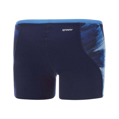 Navy-Blue - Back - Zone3 Mens Cosmic 3.0 Swim Shorts