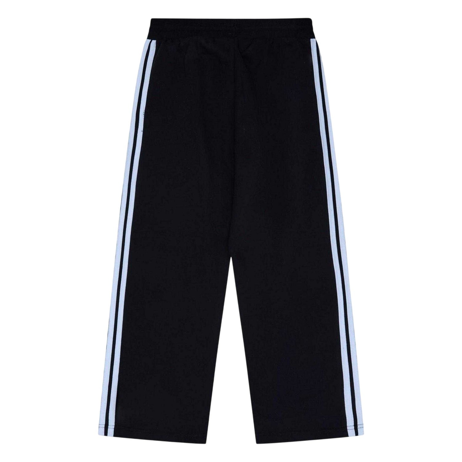 Black - Back - Ellesse Womens-Ladies Cordova 2 Logo Wide Leg Jogging Bottoms