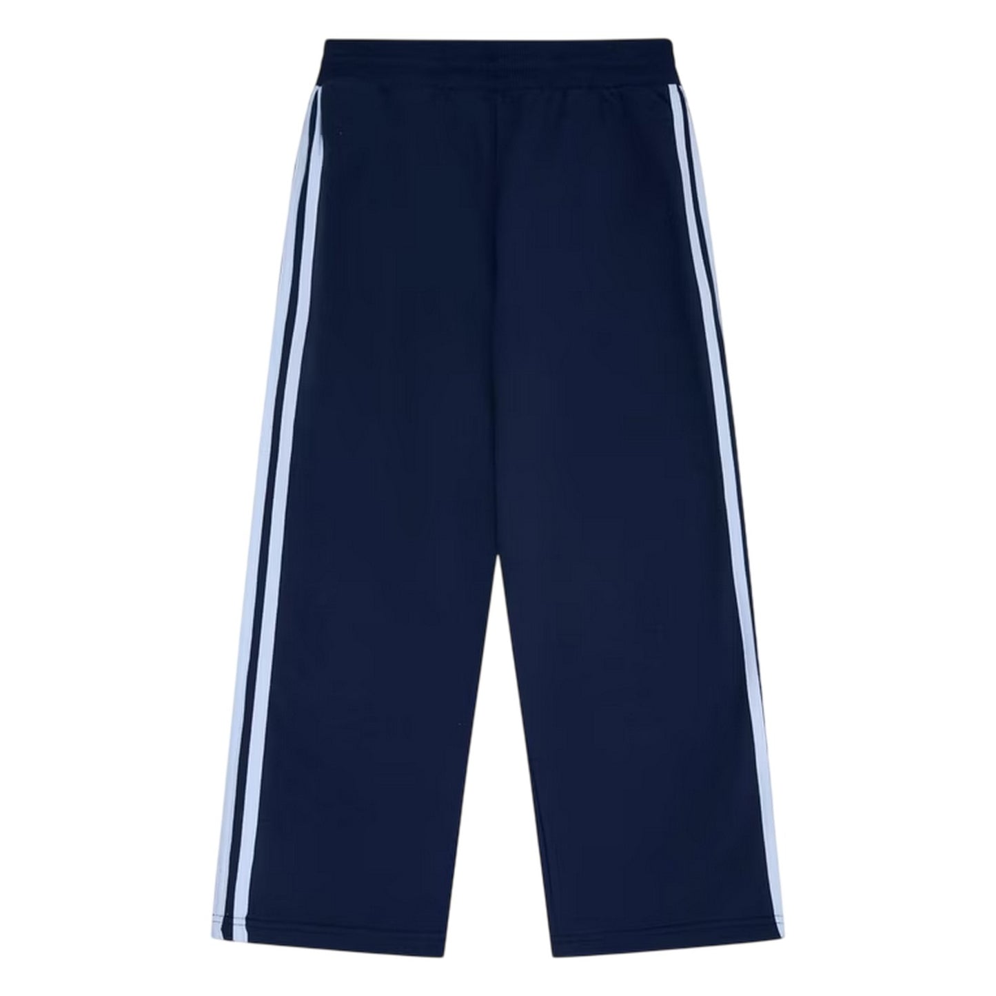 Navy - Back - Ellesse Womens-Ladies Cordova 2 Logo Wide Leg Jogging Bottoms