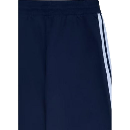 Navy - Lifestyle - Ellesse Womens-Ladies Cordova 2 Logo Wide Leg Jogging Bottoms