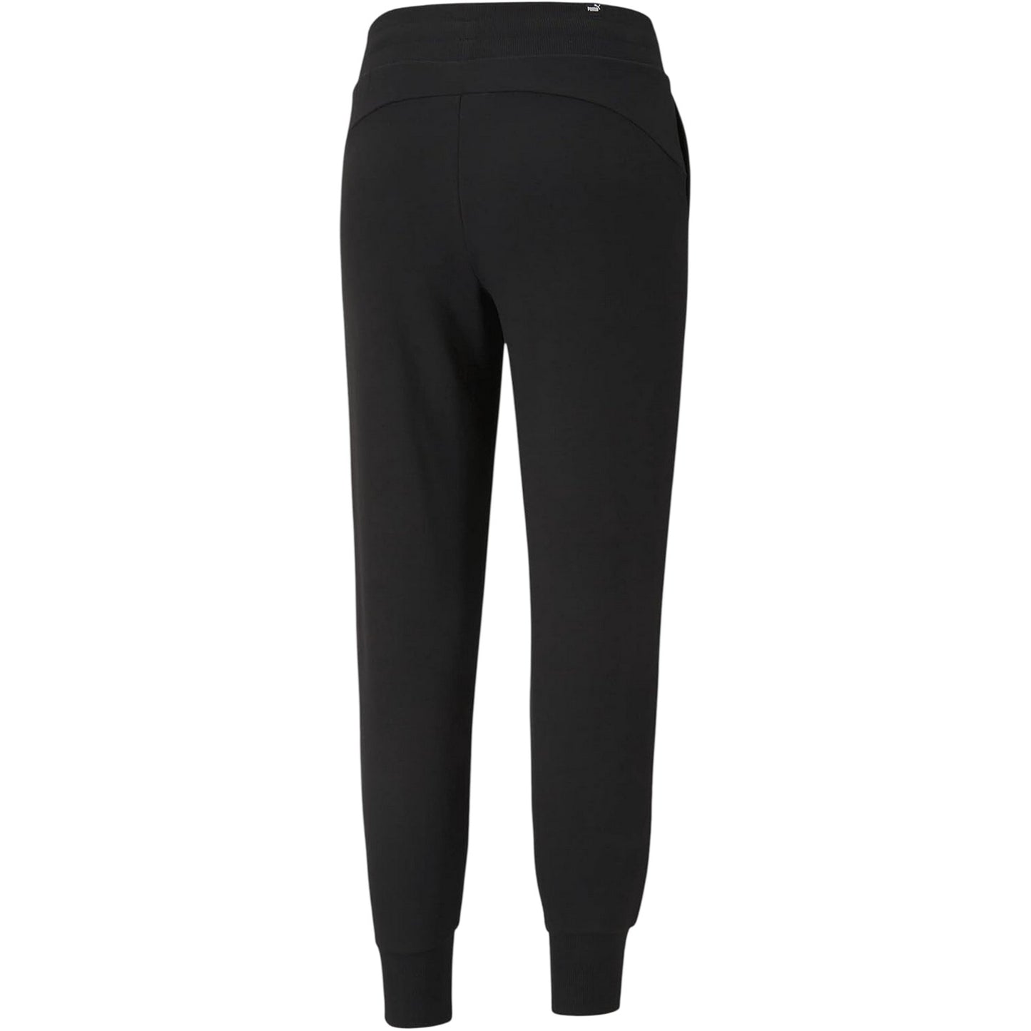 Puma Black - Back - Puma Mens Fleece Plain Joggers