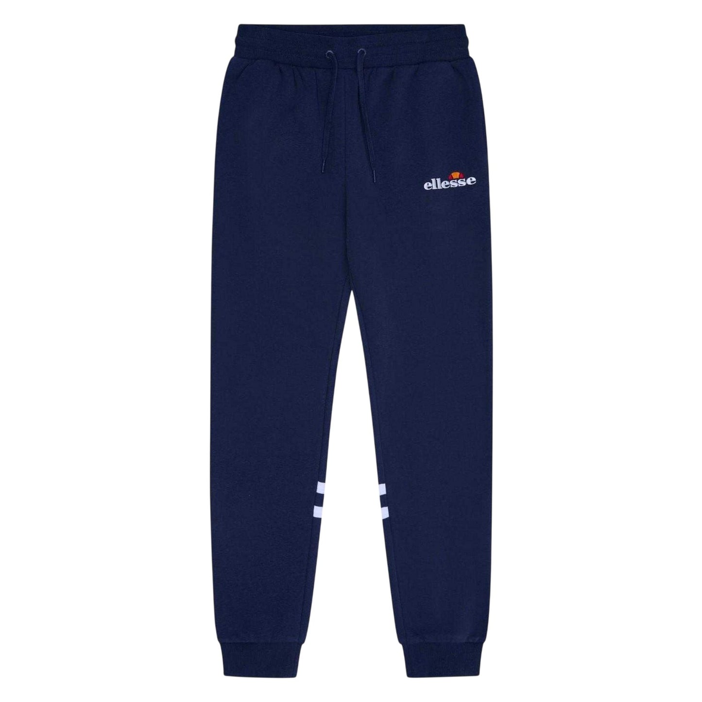 Navy - Front - Ellesse Mens Cordova Fleece Logo Joggers