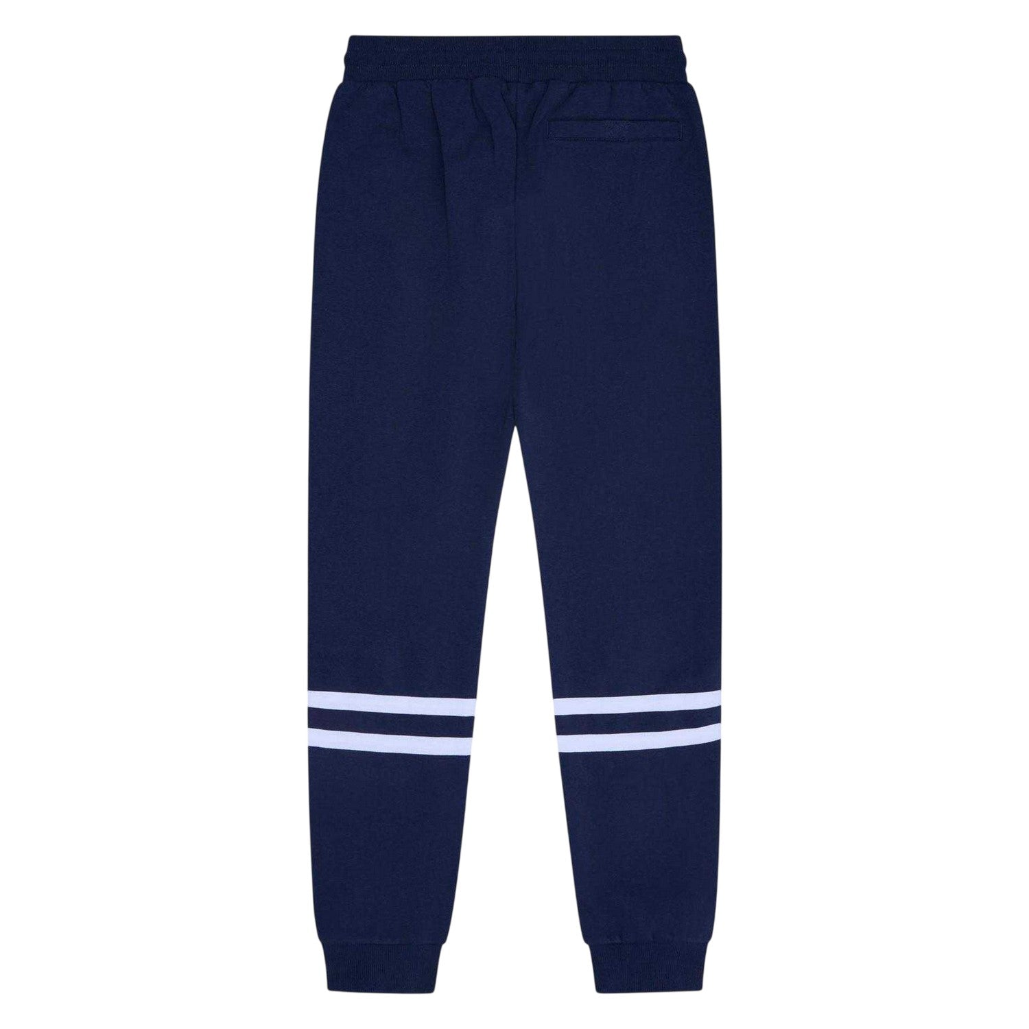 Navy - Back - Ellesse Mens Cordova Fleece Logo Joggers
