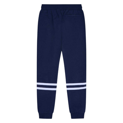 Navy - Back - Ellesse Mens Cordova Fleece Logo Joggers