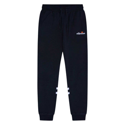 Black - Front - Ellesse Mens Cordova Fleece Logo Joggers