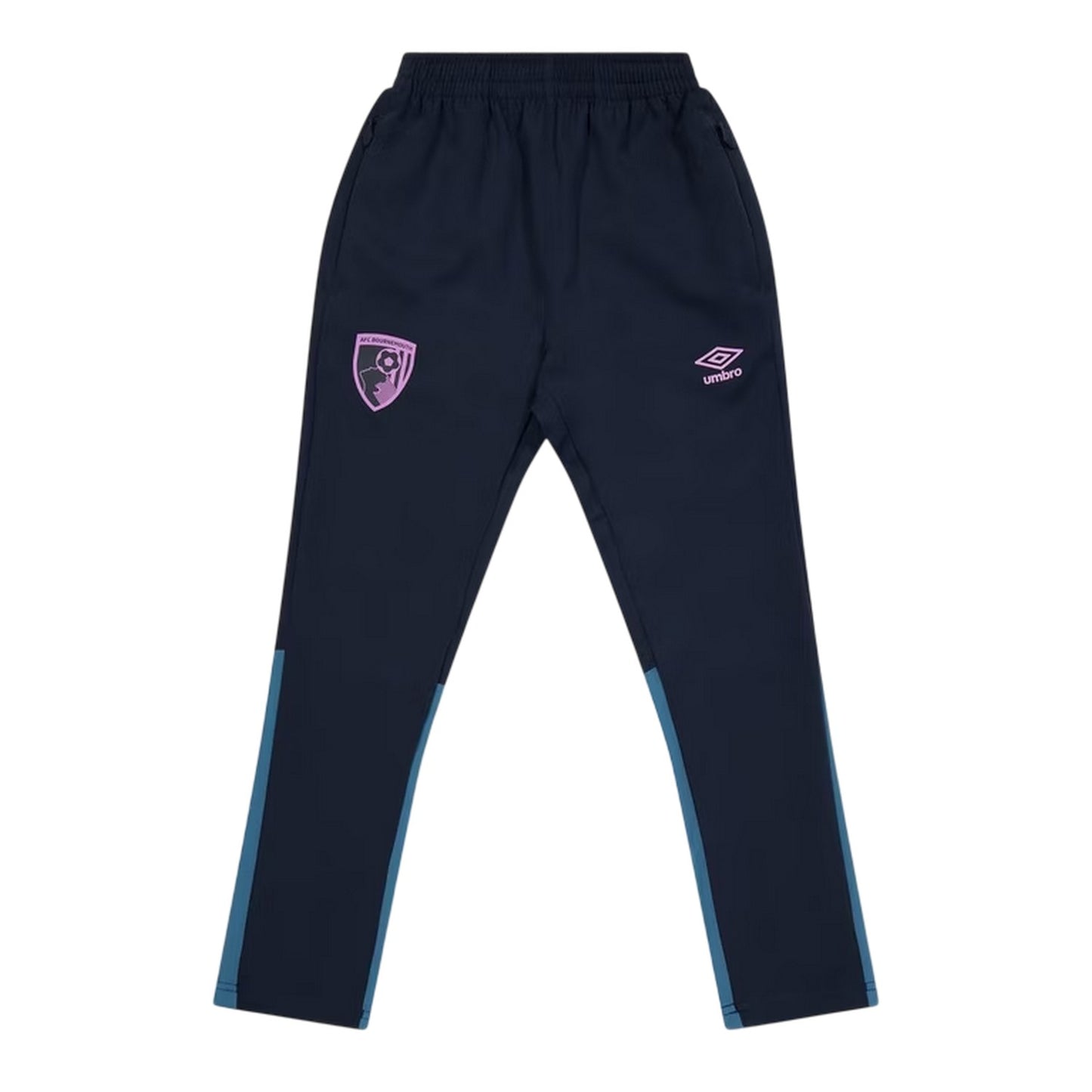 Claret - Back - Castore Childrens-Kids AFC Bournemouth Tapered Joggers