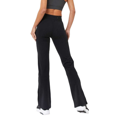 Black - Back - USA Pro Womens-Ladies Yoga Pants
