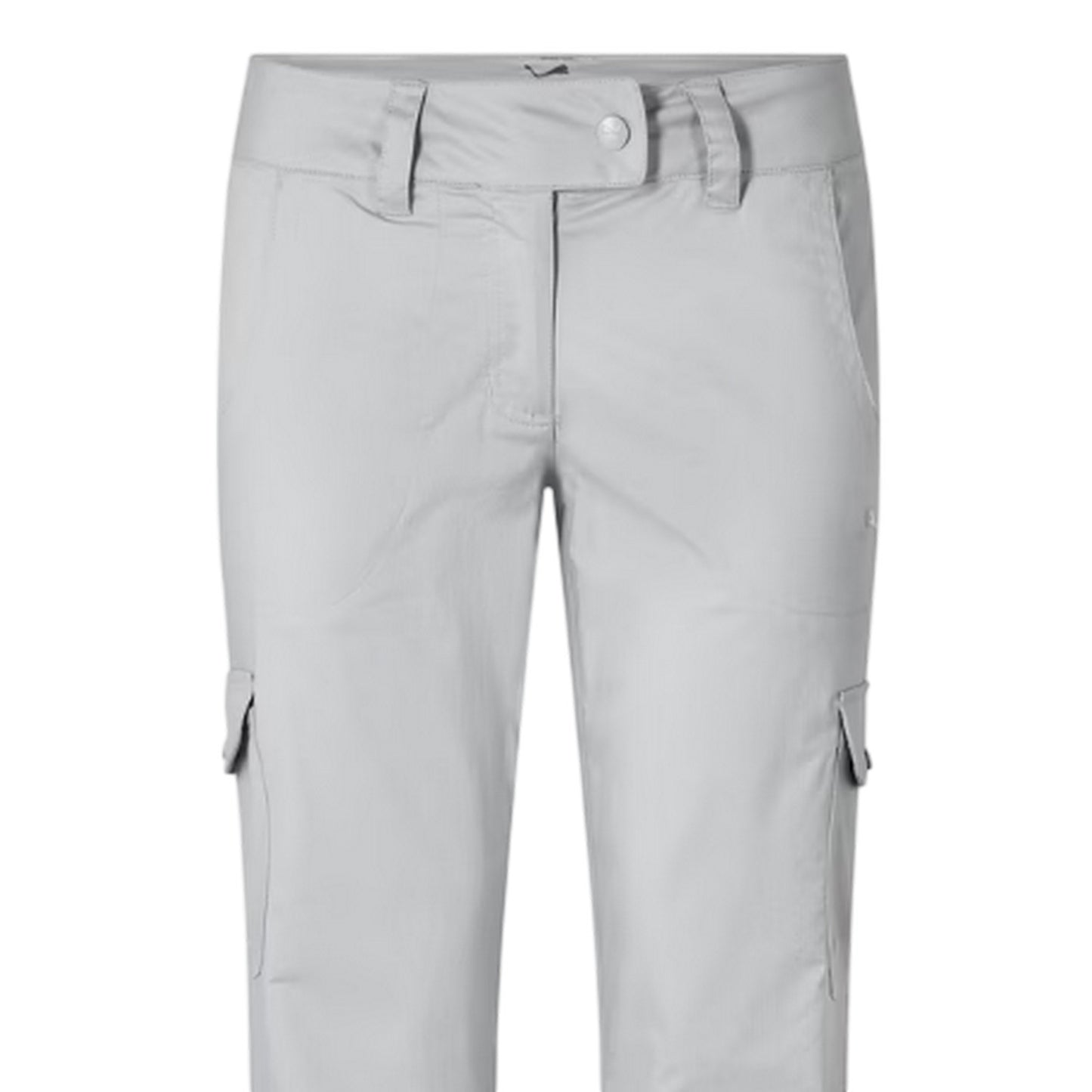 White - Side - Puma Womens-Ladies Herringbone Bootcut Trousers