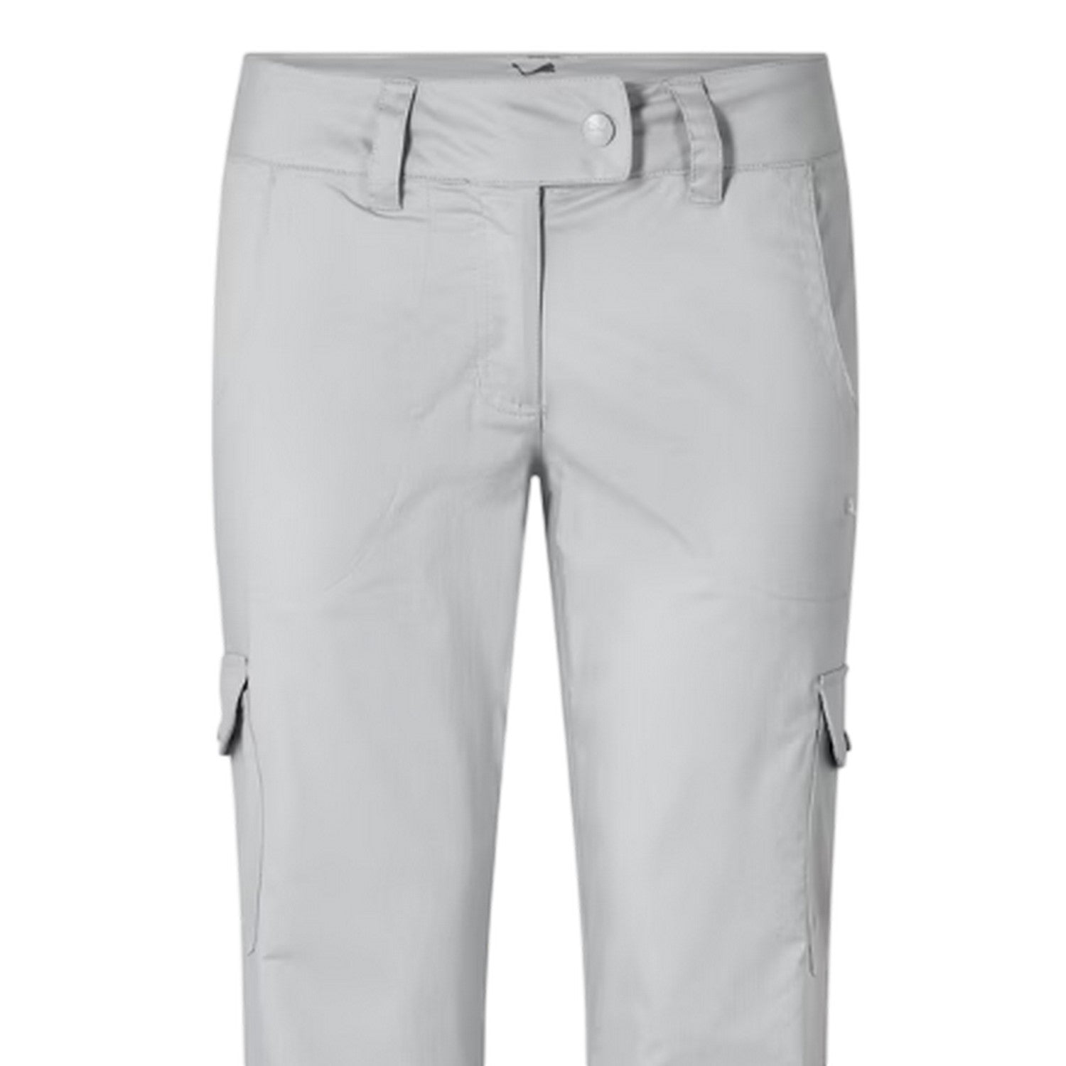 White - Side - Puma Womens-Ladies Herringbone Bootcut Trousers