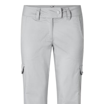 White - Side - Puma Womens-Ladies Herringbone Bootcut Trousers
