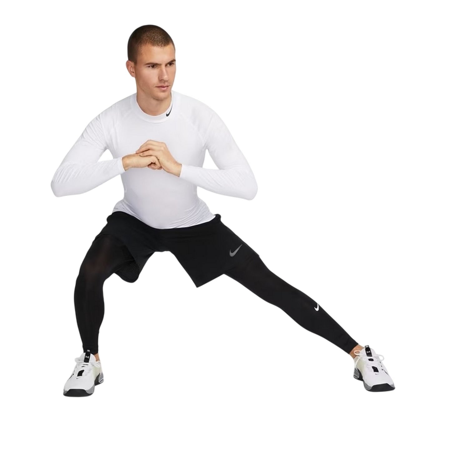 Black - Pack Shot - Nike Mens Pro Core Dri-FIT Tights