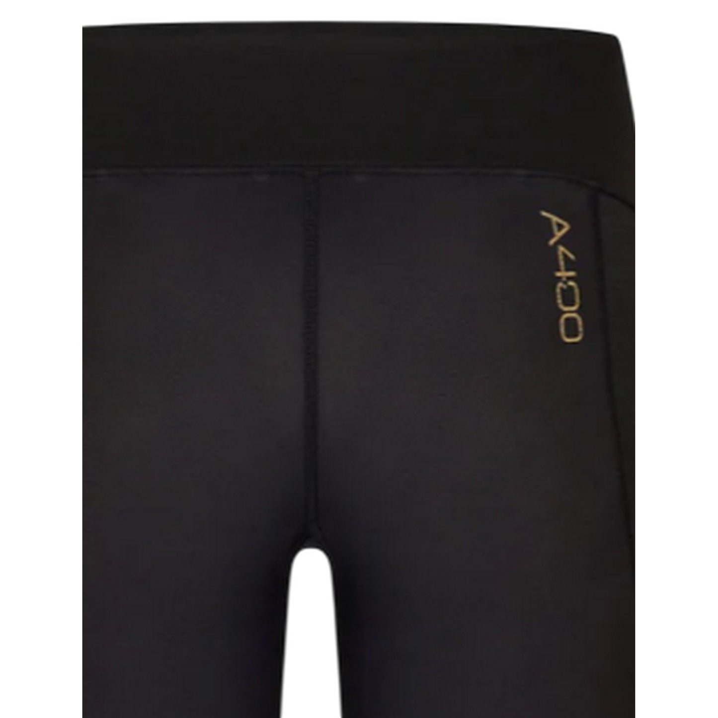 Black - Side - Skins Mens A400 Plain Tights