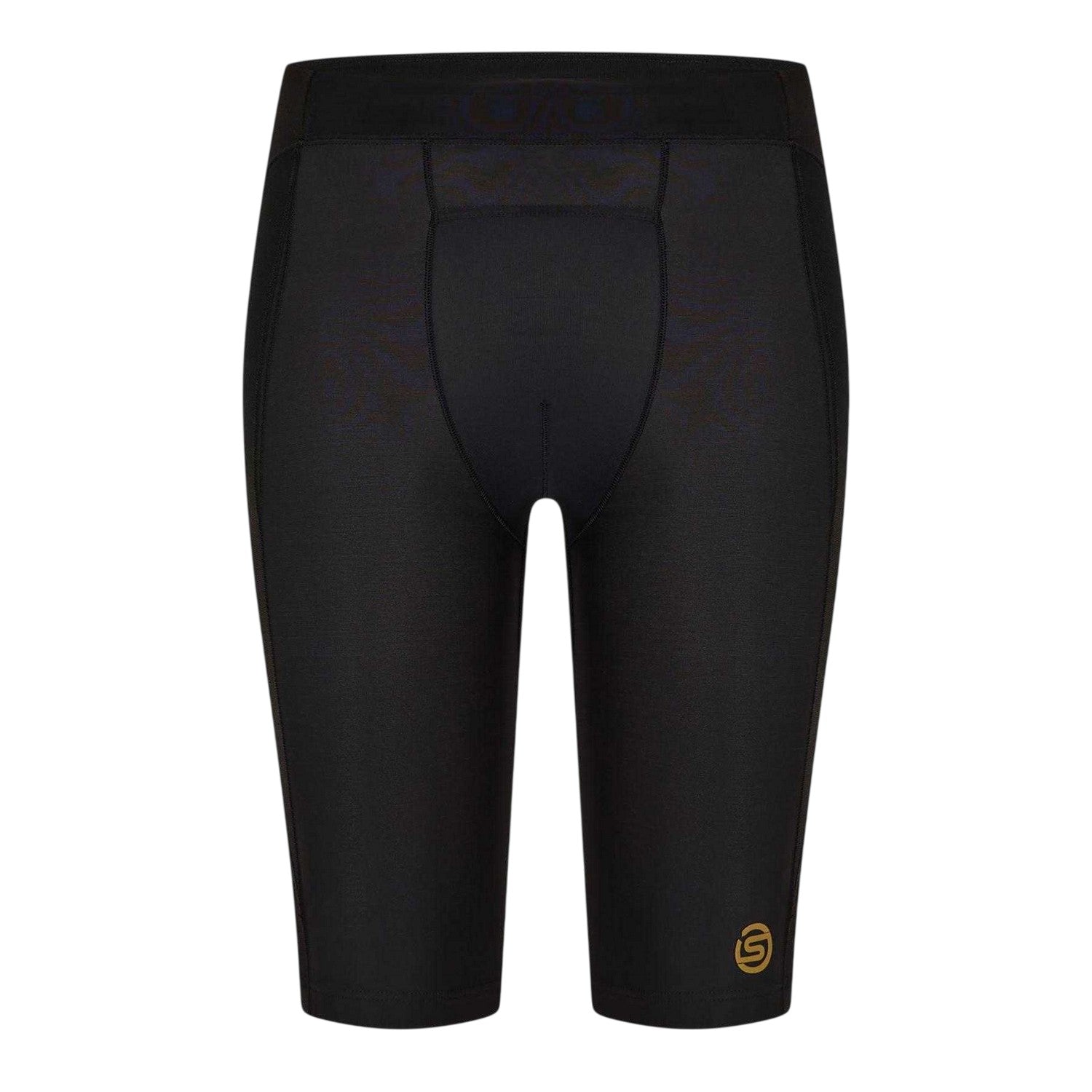Black - Front - Skins Mens A400 Plain Tights