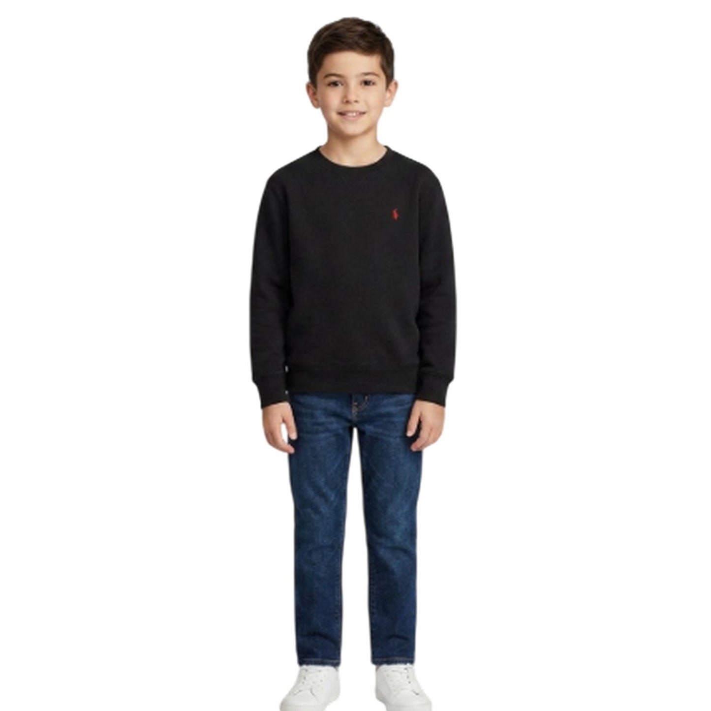 Black - Lifestyle - Ralph Lauren Boys Cotton Sweatshirt