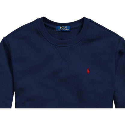 Navy - Side - Ralph Lauren Boys Cotton Sweatshirt