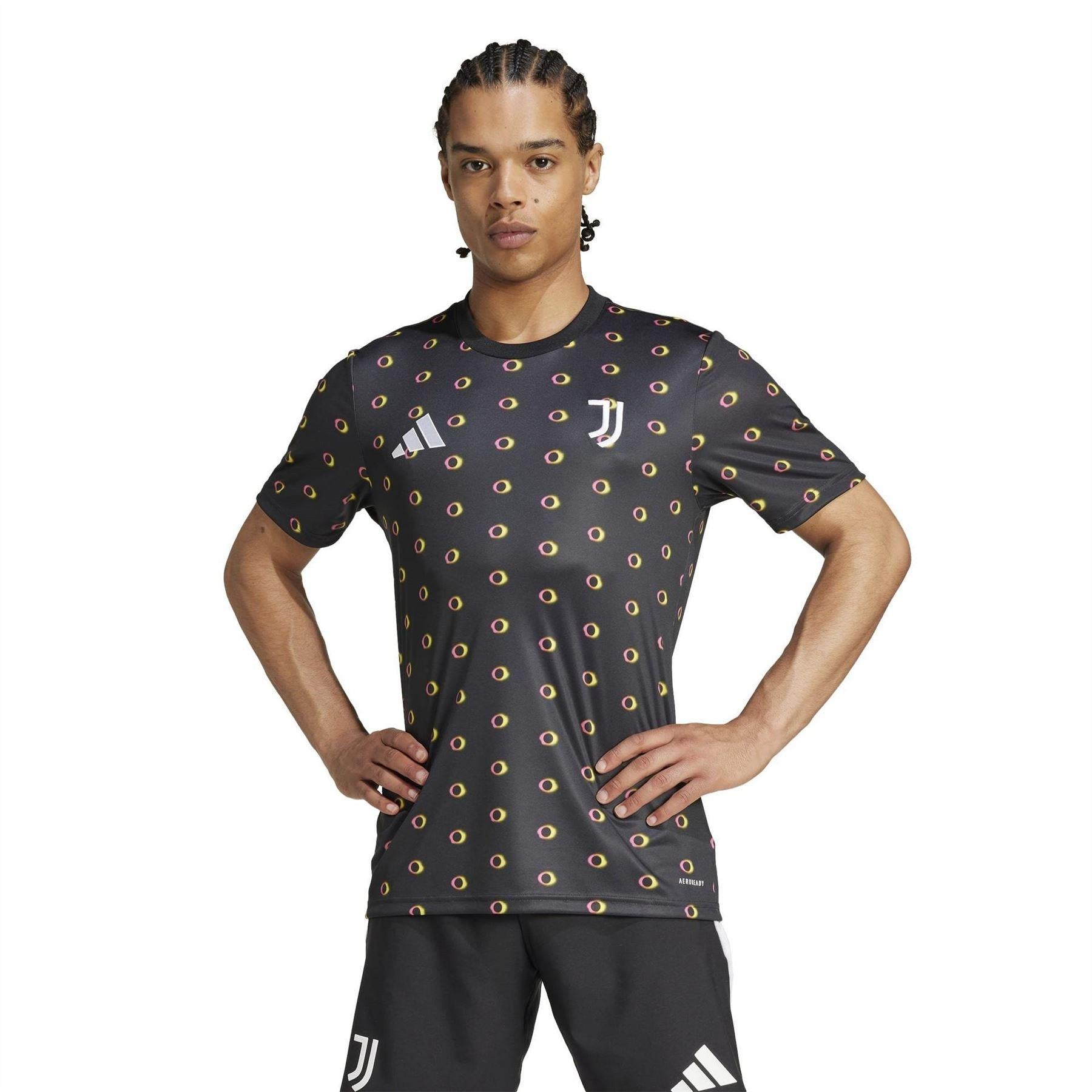 Black - Lifestyle - Adidas Unisex Adult 2024-2025 Football Shirt