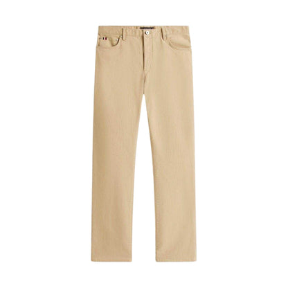 Beige - Front - Tommy Hilfiger Mens Denton Straight Leg Jeans