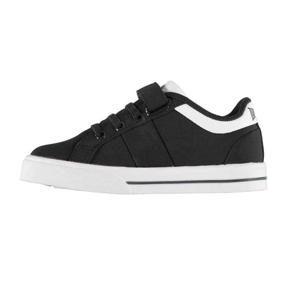 Navy - Back - Lonsdale Childrens-Kids Latimer Leather Trainers